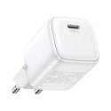 Szybka ładowarka sieciowa GaN 1x USB-C 30W PD Nexode Mini biała Szybka ładowarka sieciowa GaN 1x USB-C 30W PD Nexode Mini biała