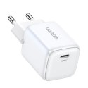 Szybka ładowarka sieciowa GaN 1x USB-C 30W PD Nexode Mini biała Szybka ładowarka sieciowa GaN 1x USB-C 30W PD Nexode Mini biała
