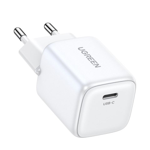 Szybka ładowarka sieciowa GaN 1x USB-C 30W PD Nexode Mini biała Szybka ładowarka sieciowa GaN 1x USB-C 30W PD Nexode Mini biała
