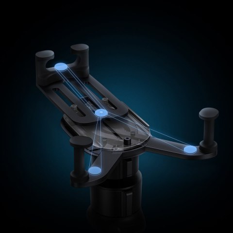 Uchwyt samochodowy na kratkę wentylacyjną nawiew Stable Series czarny Uchwyt samochodowy na kratkę wentylacyjną nawiew Stable Series czarny