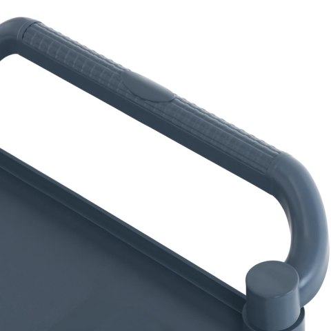 Wózek kelnerski serwisowy 3 półki plastikowe 84 x 49cm do 150kg Wózek kelnerski serwisowy 3 półki plastikowe 84 x 49cm do 150kg