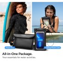 2w1 Zestaw wodoodporny saszetka nerka 22x15cm + etui na telefon czarny 2w1 Zestaw wodoodporny saszetka nerka 22x15cm + etui na telefon czarny