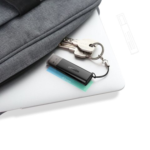 Czytnik kart pamięci SD TF do komputera USB 3.0 czarny Czytnik kart pamięci SD TF do komputera USB 3.0 czarny