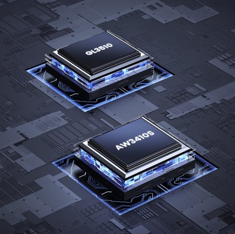 HUB adapter portów USB-C - 2x USB-A 2x USB-C 20cm szary HUB adapter portów USB-C - 2x USB-A 2x USB-C 20cm szary