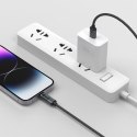 Kabel do iPhone z wyświetlaczem LED Lightning - USB-C 2.4A 1.2m czarny Kabel do iPhone z wyświetlaczem LED Lightning - USB-C 2.4A 1.2m czarny