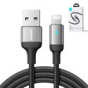 Kabel przewód do iPhone A10 Series USB - Lightning 2.4A 1.2m czarny Kabel przewód do iPhone A10 Series USB - Lightning 2.4A 1.2m czarny