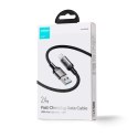 Kabel przewód do iPhone A10 Series USB - Lightning 2.4A 1.2m czarny Kabel przewód do iPhone A10 Series USB - Lightning 2.4A 1.2m czarny
