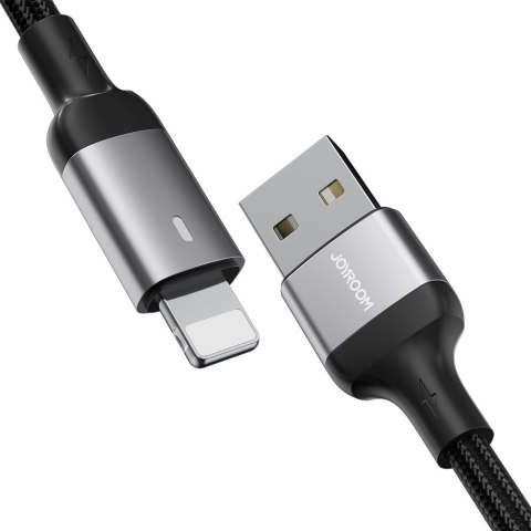 Kabel przewód do iPhone A10 Series USB - Lightning 2.4A 1.2m czarny Kabel przewód do iPhone A10 Series USB - Lightning 2.4A 1.2m czarny