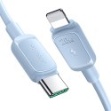 Kabel przewód do iPhone USB-C - Lightning 20W 1.2m niebieski Kabel przewód do iPhone USB-C - Lightning 20W 1.2m niebieski