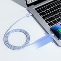 Kabel przewód do iPhone USB-C - Lightning 20W 1.2m niebieski Kabel przewód do iPhone USB-C - Lightning 20W 1.2m niebieski