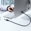 Przedłużacz kabla przewodu USB 3.0 1m czarny Przedłużacz kabla przewodu USB 3.0 1m czarny