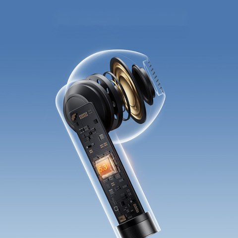 Sportowe słuchawki bezprzewodowe typu NeckBand DS1 czarne Sportowe słuchawki bezprzewodowe typu NeckBand DS1 czarne