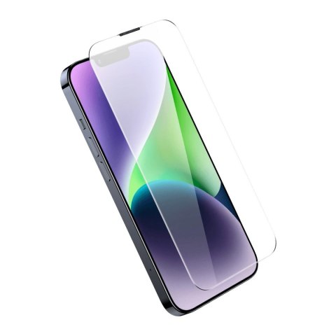 Szkło hartowane do iPhone 14 Plus / 13 Pro Max z osłoną na głośnik 0.4mm ZESTAW Szkło hartowane do iPhone 14 Plus / 13 Pro Max z osłoną na głośnik 0.4mm ZESTAW