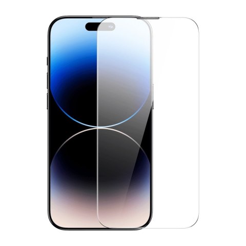 Szkło hartowane do iPhone 14 Pro Max z osłoną na głośnik 0.4mm ZESTAW Szkło hartowane do iPhone 14 Pro Max z osłoną na głośnik 0.4mm ZESTAW