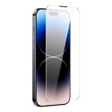 Szkło hartowane do iPhone 14 Pro Max z osłoną na głośnik 0.4mm ZESTAW Szkło hartowane do iPhone 14 Pro Max z osłoną na głośnik 0.4mm ZESTAW