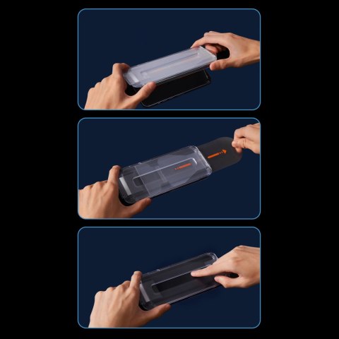 Szkło hartowane do iPhone 14 Pro na cały ekran 0.4mm filtr Anti Spy ZESTAW Szkło hartowane do iPhone 14 Pro na cały ekran 0.4mm filtr Anti Spy ZESTAW