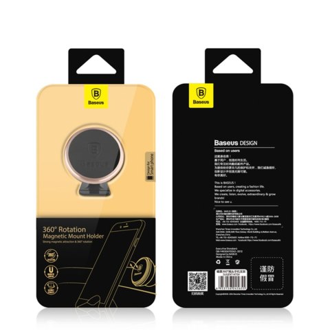 Uchwyt magnetyczny na telefon do samochodu na kokpit Overseas Edition srebrny Uchwyt magnetyczny na telefon do samochodu na kokpit Overseas Edition srebrny