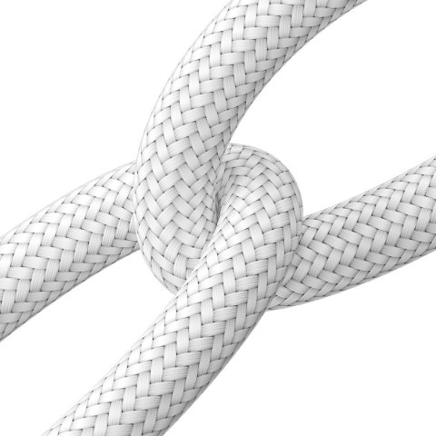 Wytrzymały kabel do iPhone A10 Series w oplocie USB-C - Lightning 20W 2m biały Wytrzymały kabel do iPhone A10 Series w oplocie USB-C - Lightning 20W 2m biały