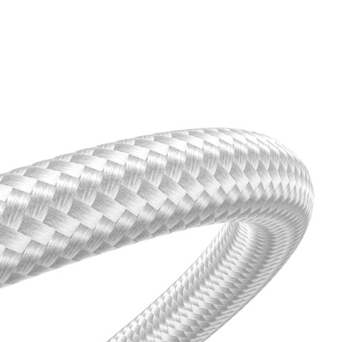 Wytrzymały kabel do iPhone A10 Series w oplocie USB-C - Lightning 20W 2m biały Wytrzymały kabel do iPhone A10 Series w oplocie USB-C - Lightning 20W 2m biały