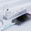 Wytrzymały kabel do iPhone A10 Series w oplocie USB-C - Lightning 20W 2m biały Wytrzymały kabel do iPhone A10 Series w oplocie USB-C - Lightning 20W 2m biały