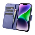 2w1 etui skórzany pokrowiec z klapką iPhone 14 Plus Anti-RFID Wallet Case jasnofioletowy 2w1 etui skórzany pokrowiec z klapką iPhone 14 Plus Anti-RFID Wallet Case jasnofioletowy