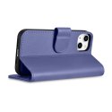 2w1 etui skórzany pokrowiec z klapką iPhone 14 Plus Anti-RFID Wallet Case jasnofioletowy 2w1 etui skórzany pokrowiec z klapką iPhone 14 Plus Anti-RFID Wallet Case jasnofioletowy