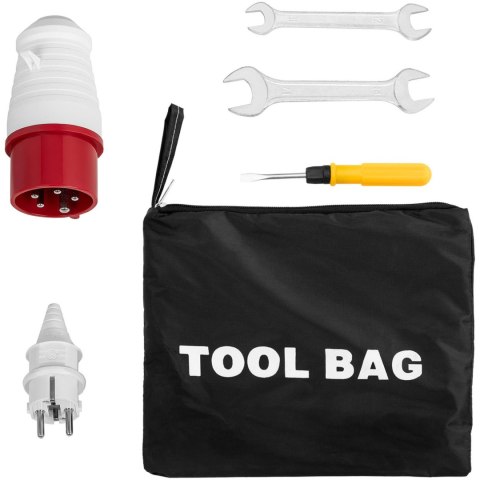 Agregat generator prądotwórczy diesel mobilny 240/400 V 8500 W 10 kVA 30 l Agregat generator prądotwórczy diesel mobilny 240/400 V 8500 W 10 kVA 30 l