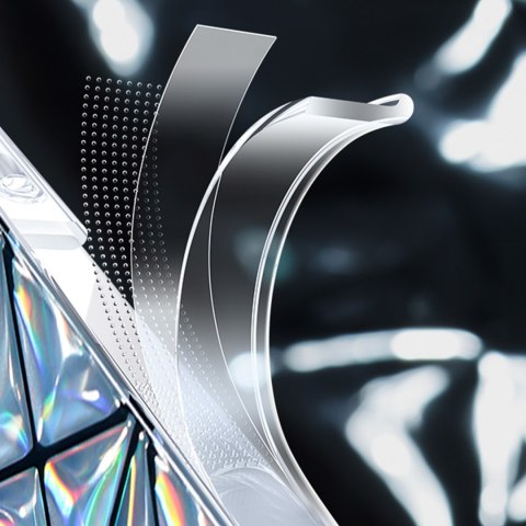 Etui pokrowiec na iPhone 14 Pro obudowa na tył plecki Miya Series laser color Etui pokrowiec na iPhone 14 Pro obudowa na tył plecki Miya Series laser color