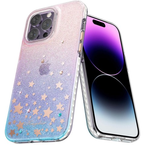 Etui pokrowiec w gwiazdki iPhone 14 Plus Heart Star Series ZODIAC Etui pokrowiec w gwiazdki iPhone 14 Plus Heart Star Series ZODIAC