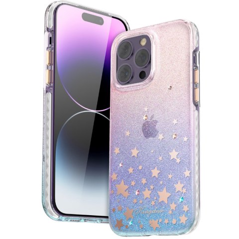 Etui pokrowiec w gwiazdki iPhone 14 Plus Heart Star Series ZODIAC Etui pokrowiec w gwiazdki iPhone 14 Plus Heart Star Series ZODIAC