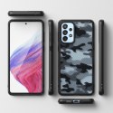 Etui pokrowiec z żelową ramką Galaxy A73 Fusion Matte czarny Etui pokrowiec z żelową ramką Galaxy A73 Fusion Matte czarny