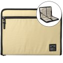 Etui saszetka torba organizer na laptopa tablet do 13'' Smart Zip Pouch beżowy Etui saszetka torba organizer na laptopa tablet do 13'' Smart Zip Pouch beżowy