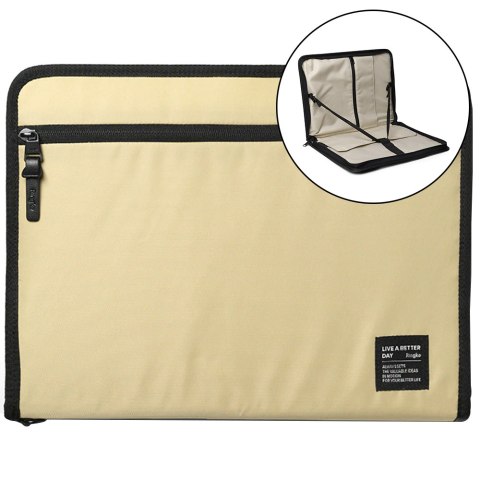 Etui saszetka torba organizer na laptopa tablet do 13'' Smart Zip Pouch beżowy Etui saszetka torba organizer na laptopa tablet do 13'' Smart Zip Pouch beżowy