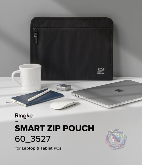 Etui saszetka torba organizer na laptopa tablet do 13'' Smart Zip Pouch beżowy Etui saszetka torba organizer na laptopa tablet do 13'' Smart Zip Pouch beżowy