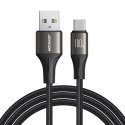 Kabel przewód Light-Speed Series USB-A - USB-C szybki transfer 100W 1.2m czarny Kabel przewód Light-Speed Series USB-A - USB-C szybki transfer 100W 1.2m czarny