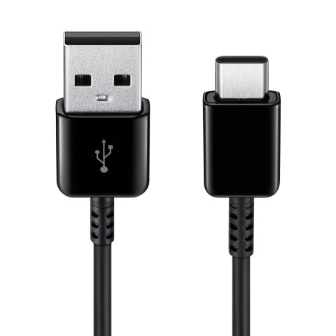 2 x Kabel przewód Samsung USB - USB-C 480Mb/s 5A 1.5m czarny ZESTAW 2szt 2 x Kabel przewód Samsung USB - USB-C 480Mb/s 5A 1.5m czarny ZESTAW 2szt