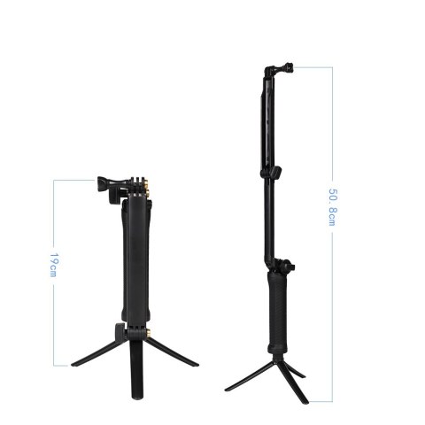 3w1 Uchwyt kijek Selfie stick statyw monopod do kamery GoPro 3w1 Uchwyt kijek Selfie stick statyw monopod do kamery GoPro