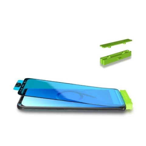 Folia szklana szkło hartowane na ekran z ramką Samsung Galaxy S21+ 5G 3D Edge Nano Flexi Glass czarny Folia szklana szkło hartowane na ekran z ramką Samsung Galaxy S21+ 5G 3D Edge Nano Flexi Glass czarny