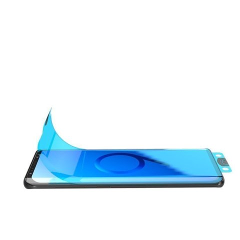Folia szklana szkło hartowane na ekran z ramką Samsung Galaxy S21+ 5G 3D Edge Nano Flexi Glass czarny Folia szklana szkło hartowane na ekran z ramką Samsung Galaxy S21+ 5G 3D Edge Nano Flexi Glass czarny