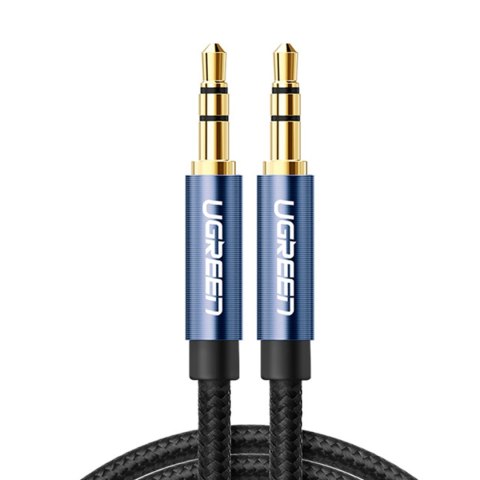 Kabel audio AUX wtyczka prosta minijack 3.5 mm 5m niebieski Kabel audio AUX wtyczka prosta minijack 3.5 mm 5m niebieski