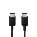 Kabel przewód USB-C - USB-C 3A 480Mb/s 1.8m czarny Kabel przewód USB-C - USB-C 3A 480Mb/s 1.8m czarny