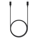 Kabel przewód USB-C - USB-C 5A 480Mb/s 1.8m czarny Kabel przewód USB-C - USB-C 5A 480Mb/s 1.8m czarny