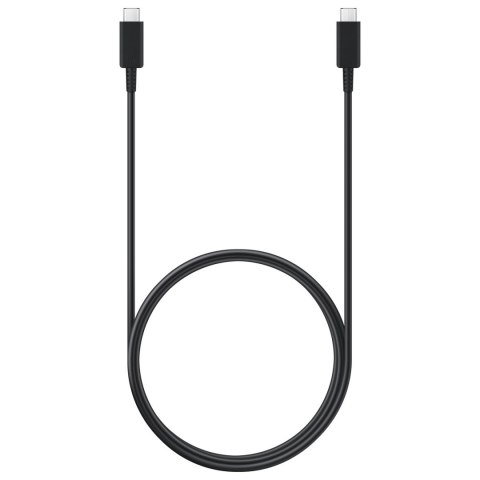 Kabel przewód USB-C - USB-C 5A 480Mb/s 1.8m czarny Kabel przewód USB-C - USB-C 5A 480Mb/s 1.8m czarny