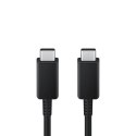 Kabel przewód USB-C - USB-C 5A 480Mb/s 1.8m czarny Kabel przewód USB-C - USB-C 5A 480Mb/s 1.8m czarny