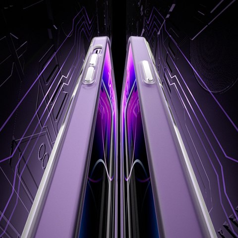 Magnetyczne etui iPhone 14 Pro Max MagSafe PQY Geek Series srebrne Magnetyczne etui iPhone 14 Pro Max MagSafe PQY Geek Series srebrne