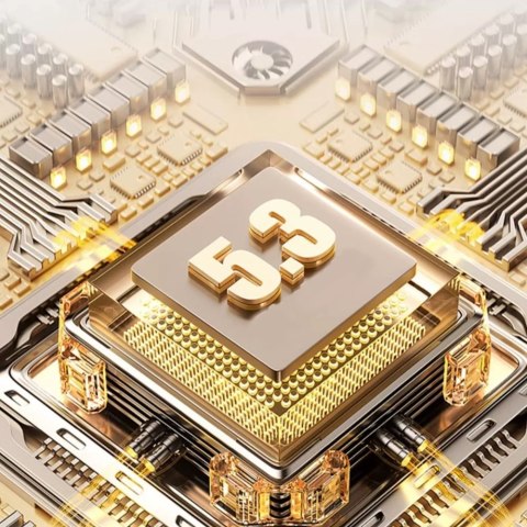 Słuchawki nauszne bezprzewodowe ANC Bluetooth 5.3 białe Słuchawki nauszne bezprzewodowe ANC Bluetooth 5.3 białe