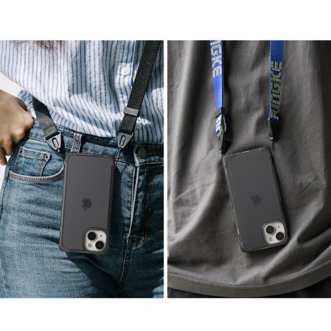 Trwałe i wytrzymałe etui do iPhone 14 Plus Fusion Bumper szary Trwałe i wytrzymałe etui do iPhone 14 Plus Fusion Bumper szary