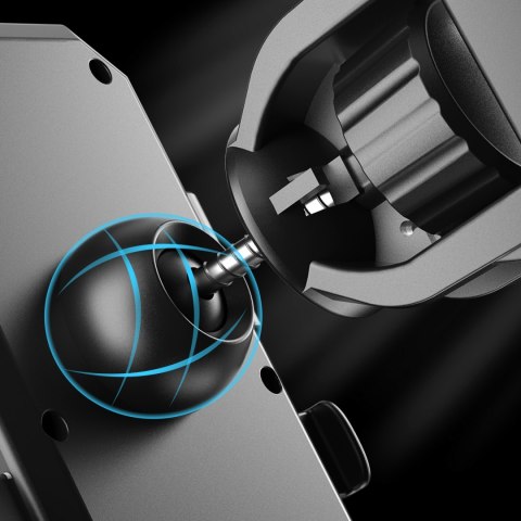 Uchwyt rowerowy motocyklowy do telefonu na kierownicę czarny Uchwyt rowerowy motocyklowy do telefonu na kierownicę czarny