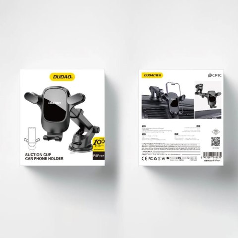 Uchwyt samochodowy do telefonu na kokpit deskę rozdzielczą czarny Uchwyt samochodowy do telefonu na kokpit deskę rozdzielczą czarny