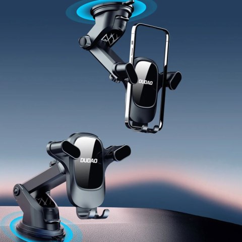 Uchwyt samochodowy do telefonu na kokpit deskę rozdzielczą czarny Uchwyt samochodowy do telefonu na kokpit deskę rozdzielczą czarny